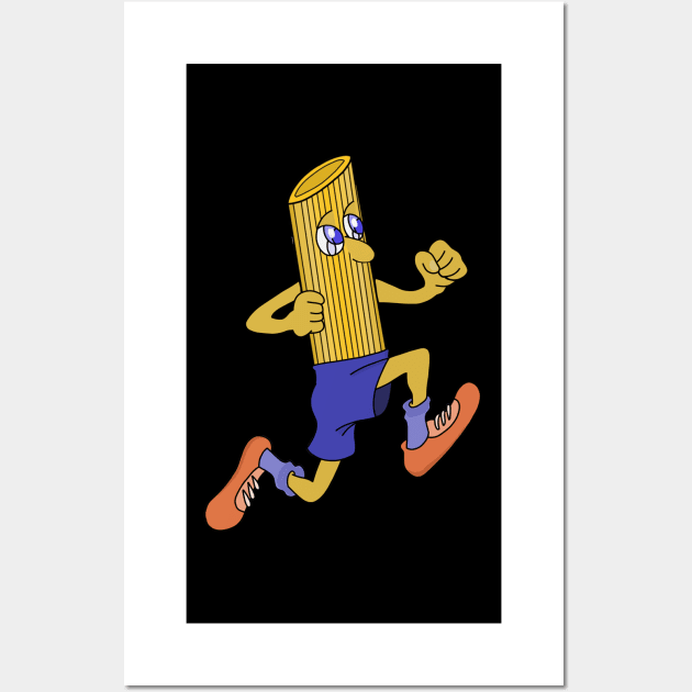 Running Pasta Wall Art by DiegoCarvalho